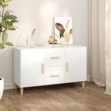 vidaXL fehér szerelt fa tálalóasztal 100 x 36 x 60 cm