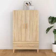   vidaXL sonoma-tölgyszínű szerelt fa magasszekrény 70 x 31 x 115 cm