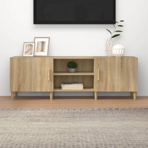 vidaXL sonoma tölgy színű szerelt fa TV-szekrény 150 x 30 x 50 cm