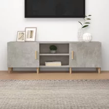 vidaXL betonszürke szerelt fa TV-szekrény 150 x 30 x 50 cm