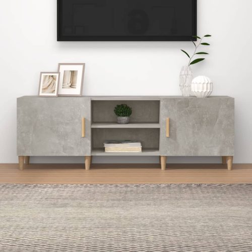 vidaXL betonszürke szerelt fa TV-szekrény 150 x 30 x 50 cm