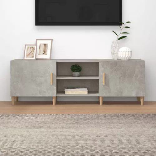vidaXL betonszürke szerelt fa TV-szekrény 150 x 30 x 50 cm