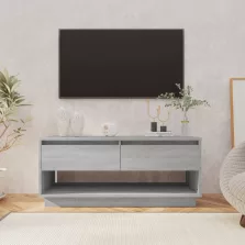  vidaXL szürke sonoma színű szerelt fa TV-szekrény 102x41x44 cm