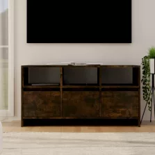   vidaXL füstös tölgy színű szerelt fa TV-szekrény 102x37,5x52,5 cm
