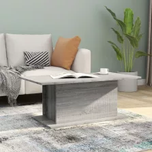   vidaXL szürke sonoma szerelt fa dohányzóasztal 102x55,5x40 cm