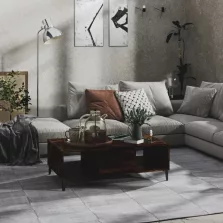   vidaXL sonoma tölgy színű szerelt fa dohányzóasztal 103,5 x 60 x 35 cm