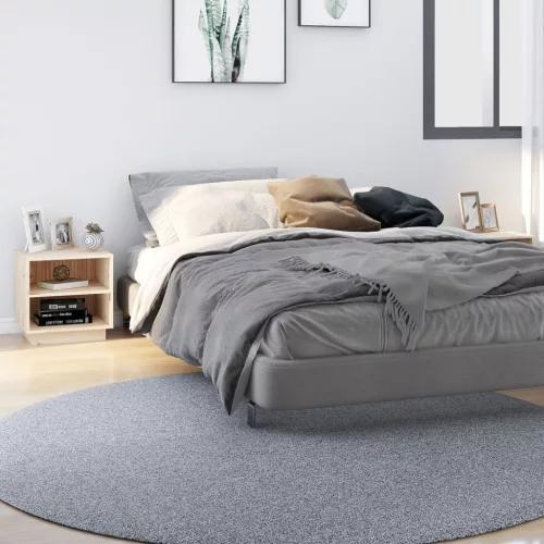 vidaXL 2 darab tömör fenyőfa éjjeliszekrény 40 x 34 x 40 cm