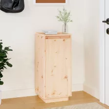 vidaXL tömör fenyőfa cipőszekrény 35 x 35 x 80 cm