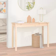 vidaXL tömör fenyőfa tálalóasztal 110 x 40 x 75 cm