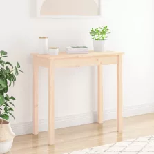 vidaXL tömör fenyőfa tálalóasztal 80 x 40 x 75 cm