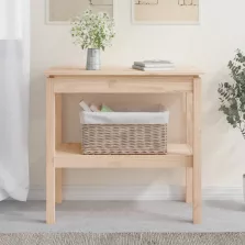 vidaXL tömör fenyőfa tálalóasztal 80 x 40 x 75 cm
