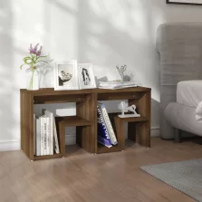   vidaXL 2 db barna tölgy színű szerelt fa éjjeliszekrény 40x30x40 cm