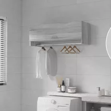   vidaXL szürke sonoma színű szerelt fa ruhásszekrény 100 x 32,5 x 35 cm