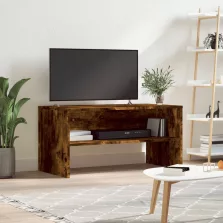   vidaXL füstös tölgy színű szerelt fa TV-szekrény 80 x 40 x 40 cm