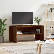   vidaXL barna tölgy színű szerelt fa TV-szekrény 80 x 40 x 40 cm