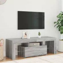   vidaXL szürke sonoma színű TV-szekrény LED-lámpákkal 120 x 35 x 40 cm