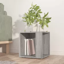   vidaXL szürke sonoma színű szerelt fa kisasztal 33x33x34,5 cm