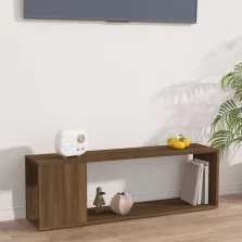   vidaXL barna tölgy színű szerelt fa TV-szekrény 100 x 24 x 32 cm