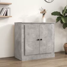   vidaXL betonszürke szerelt fa tálalószekrény 70x35,5x67,5 cm