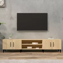 vidaXL sonoma tölgyfa TV-szekrény 180 x 31,5 x 40 cm