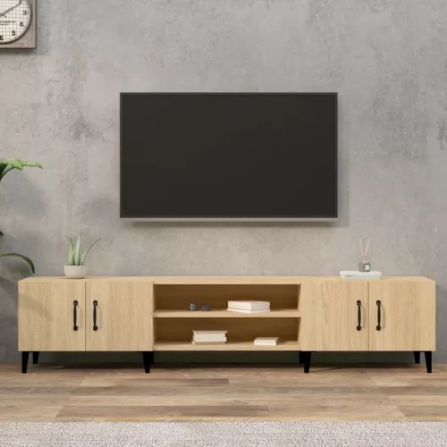 vidaXL sonoma tölgyfa TV-szekrény 180 x 31,5 x 40 cm