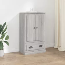   vidaXL szürke sonoma szerelt fa magasszekrény 60x35,5x103,5 cm
