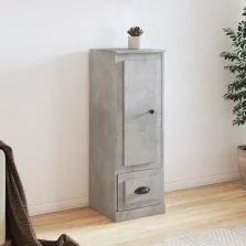   vidaXL betonszürke szerelt fa magasszekrény 36x35,5x103,5 cm