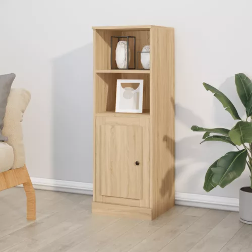 vidaXL sonoma tölgy szerelt fa magasszekrény 36x35,5x103,5 cm