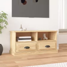   vidaXL sonoma tölgy színű szerelt fa fali TV-szekrény 93x35,5x45 cm