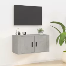 vidaXL betonszürke fali TV-szekrény 80x34,5x40 cm