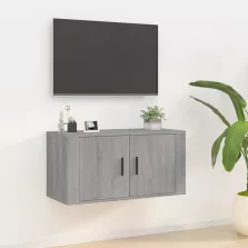   vidaXL szürke sonoma színű fali TV-szekrény 30,5 x 30 x 30 cm