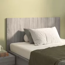   vidaXL szürke sonoma színű szerelt fa ágyfejtámla 120x1,5x80 cm