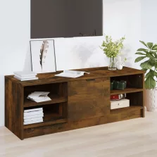   vidaXL füstös tölgyszínű szerelt fa TV-szekrény 102 x 35,5 x 36,5 cm