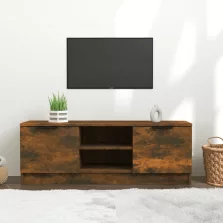   vidaXL füstös tölgy színű szerelt fa TV-szekrény 102 x 35 x 36,5 cm