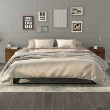   vidaXL 2 db barna tölgy színű éjjeliszekrény 40 x 35 x 47,5 cm