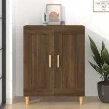  vidaXL barna tölgyszínű szerelt fa tálalószekrény 69,5 x 34 x 90 cm