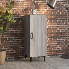   vidaXL szürke sonoma színű szerelt fa tálalószekrény 34,5 x 34 x 90 cm