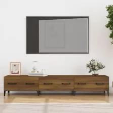   vidaXL barna tölgyszínű szerelt fa TV-szekrény 150 x 34,5 x 30 cm