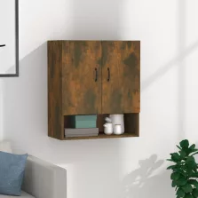   vidaXL füstös tölgy színű szerelt fa fali szekrény 60 x 31 x 70 cm