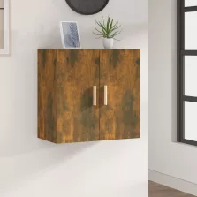   vidaXL füstös tölgy színű szerelt fa faliszekrény 60 x 30 x 60 cm