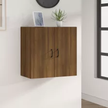   vidaXL barna tölgyszínű szerelt fa faliszekrény 60 x 31 x 60 cm