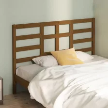   vidaXL mézbarna tömör fenyőfa ágyfejtámla 166 x 4 x 104 cm