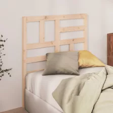 vidaXL tömör fenyőfa ágyfejtámla 81x4x104 cm