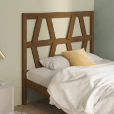   vidaXL mézbarna tömör fenyőfa ágy fejtámla 81 x 4 x 100 cm