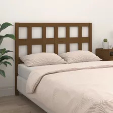   vidaXL mézbarna tömör fenyőfa ágyfejtámla 205,5x4x100 cm