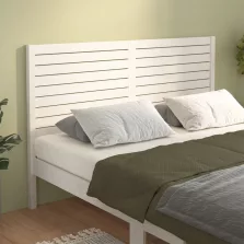   vidaXL fehér tömör fenyőfa ágyfejtámla 166 x 4 x 100 cm