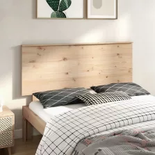 vidaXL tömör fenyőfa ágyfejtámla 154 x 6 x 82,5 cm