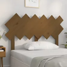  vidaXL mézbarna tömör fenyőfa ágyfejtámla 122,5x3x80,5 cm