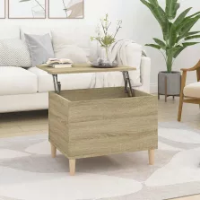   vidaXL sonoma tölgy színű szerelt fa dohányzóasztal 60x44,5x45 cm