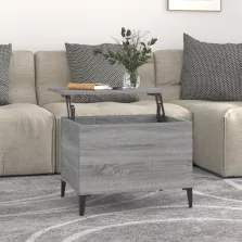  vidaXL szürke sonoma színű szerelt fa dohányzóasztal 60x44,5x45 cm